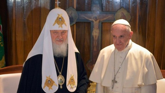 Lufta/ Papa anulon takimin me Patriarkun rus Kirill