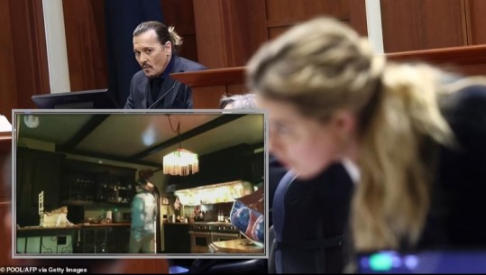 Del video e re nga gjyqi i Johnny Depp me ish-bashkëshorten, aktori shfaqet i tërbuar duke shkatërruar kuzhinën dhe në gjendje të dehur! Amber Heard e filmon! Depp: Nuk e kam prekur