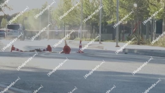 VIDEO/ Bomba me telekomandë në Vlorë, momenti kur forcat xheniere bëjnë shpërthim të kontrolluar