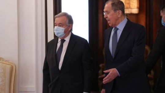 Shefi i OKB në Moskë, takohet me Lavrov: Duam armëpushim në Ukrainë sa më shpejt të jetë e mundur