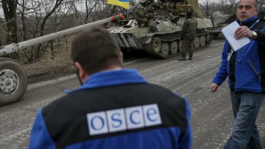 OSBE do të ndalojë misionin tetëvjeçar të monitorimit në Ukrainë