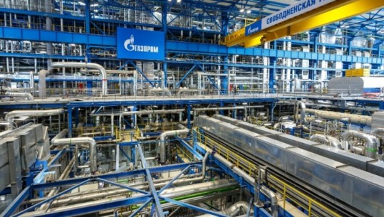  Gazprom, ulet me 26.9% eksporti në 4 muajit e fundit 