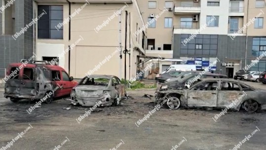 Shkodër/ I vihet qëllimisht zjarri 'Audit A6', pronari, i arrestuar në vitin 2016 për tentativë vrasjeje! E pësojnë edhe 3 makina të tjera të parkuara (VIDEO)