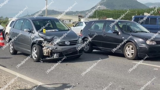 Aksident rrugor në autostradën Lezhë-Laç, përplasen 3 makina! Plagoset 1 grua dhe 1 fëmijë