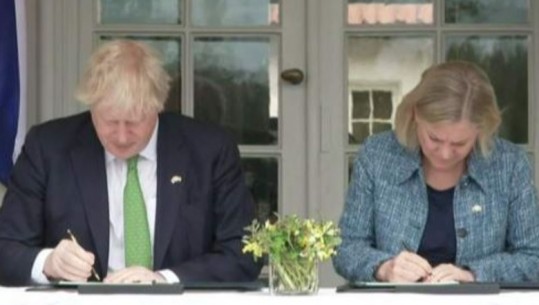 Johnson nënshkruan marrëveshje me Finlandën dhe Suedinë. Keni mbështetjen tonë në rast sulmi