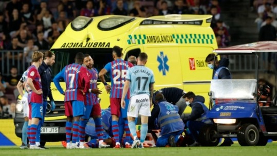 Futi në panik tifozët në Camp Nou, Barcelona zbulon gjendje shëndetësore të mbrojtësit