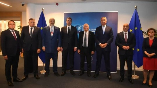  Rama, Vuçiç dhe Kovaçevski, ja kush janë liderët e Ballkanit Perëndimor që morën pjesë në takimin në Bruksel me Borrell 