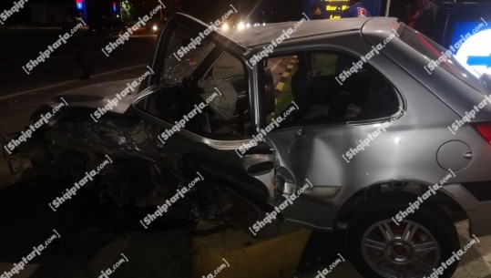 Përplasen dy automjete në Lezhë, dy të plagosur, njëri prej shoferëve në gjendje të rëndë, po transmetohet drejt Traumës