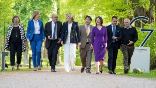 Ministrat e Jashtëm të G7-tes: Synojmë  të mbrojmë shtetet e varfra nga pasojat e luftës në Ukrainë