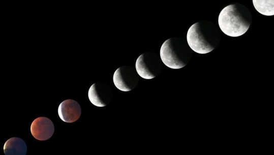 Të gjithë sytë nga ‘hëna e përgjakur’, pas mesnate rikthehet eklipsi total