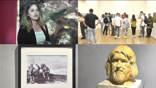 Nga ‘Otranto-ja’ tek ‘Lufta’, Festivali Kontemporan çel dyert në Galerinë e Tiranës, studentët rrëfejnë punimet e tyre