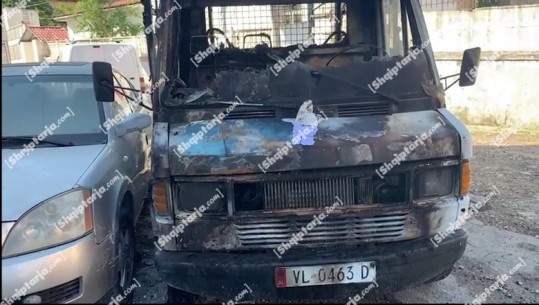 I vihet flaka furgonit në Vlorë, pronari: Është hera e dytë, dyshoj te i njëjti person