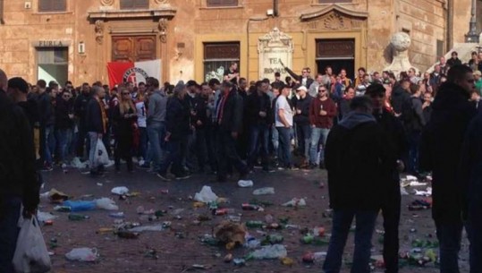 Feynoord me tifozë më esktremistë, në 2015 shkatërruan qytetin e Romës! Çfarë pritet në finalen e Tiranës (VIDEO)