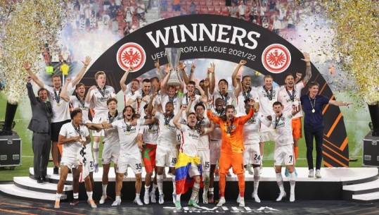 Frankfurt rikthehet fituese në Europë pas 42 vitesh, tifozët përplasen dhunshëm në Spanjë! Në Gjermani 'çmenden' për Europa League