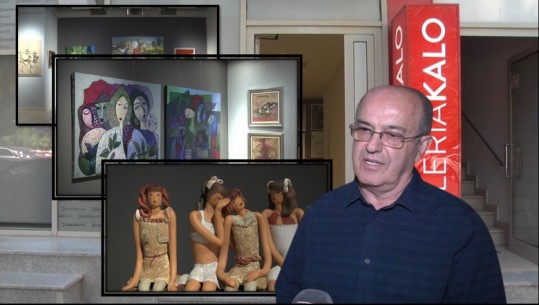 11 artistë veshin ‘Murin’ e galerisë “Kalo” me vepra bashkëkohore, Arben Meksi në ekspozitë: Karikatura shqiptare, kalon nga letra në kanavacë e hyn në tregun e artit