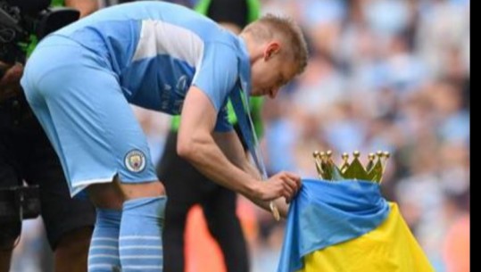 ‘Jam shumë krenar që jam ukrainas’, futbollisti i Manchester City bën veprimin që i emocionoi të gjithë