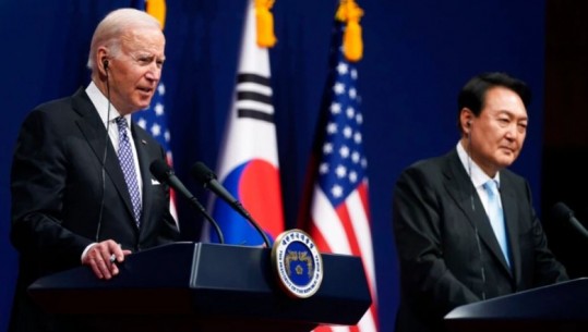Koreja e Veriut po përshpejton zhvillimin e arsenalit bërthamor, Biden nga Seuli: Do punojmë për një çarmatim të plotë të Gadishullit Korean
