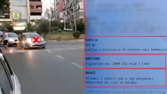Policia e Tiranës aksion kundër shoferëve të papërgjegjshëm, hiqen 113 leje drejtimi dhe procedohen penalisht 32 drejtues mjetesh