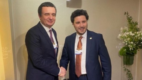 Albin Kurti takohet  për herë të parë me Dritan Abazoviç, pas zgjedhjes si kryeministër i Malit të Zi 