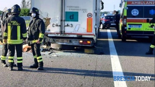 U përplas me një kamion në Itali, ndërron jetë 42 vjeçari shqiptar