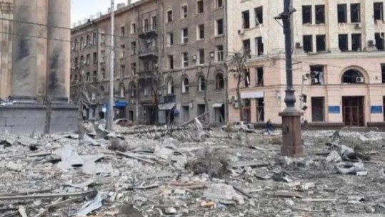 Shpërthime të forta në qytetin ukrainas, Kharkiv