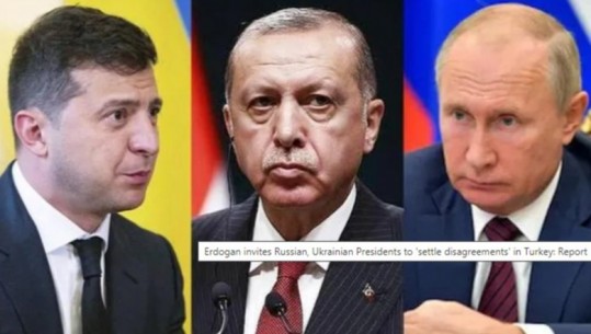 Lufta në Ukrainë, Erdogan do të bisedojë nesër me Putin dhe Zelensky