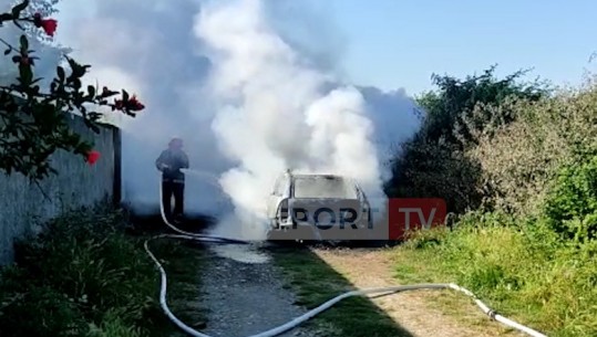 Vrasja në Shkodër, gjendet pranë Bypassit makina e djegur e autorëve (VIDEO)