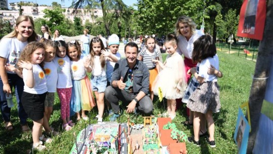 Fëmijët e Tiranës “pushtojnë” Parkun Rinia, Veliaj: Kopshtet dhe çerdhet e Tiranës janë historia më e bukur e qytetit