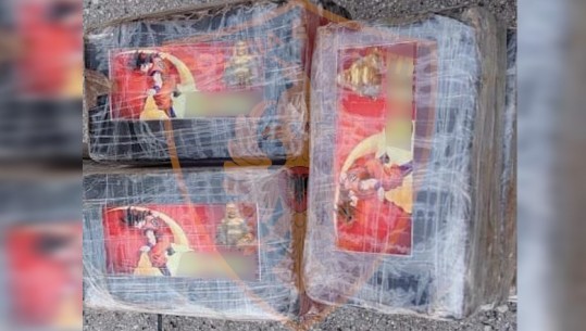 Pakot e mbështjella me personazhet e kukullave 'Goku' dhe Budën, dalin FOTOT e kokainës së sekuestruar në Portin e Durrësit