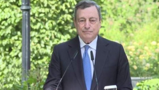 Draghi: Italia mbështet ambiciet e Ukrainës për në BE