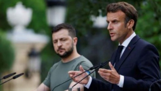 Pas vizitës në Kiev Macron i kërkon prodhuesit francez të armëve të rrisë prodhimin