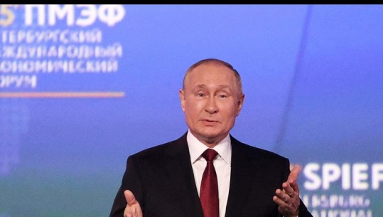 Putin mbron pushtimin e Ukrainës dhe kritikon ashpër Perëndimin