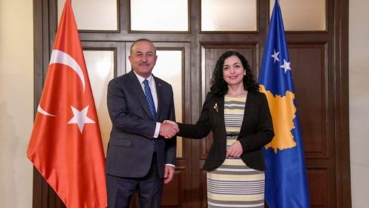 Osmani i kërkon mbështetje ministrit turk për anëtarësimin e Kosovës në Këshillin e Evropës