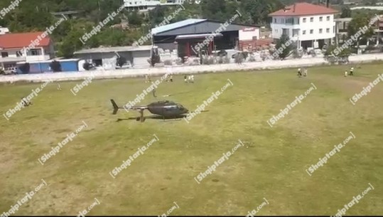 Dyshohet se pësoi defekt teknik, helikopteri i ushtrisë bën ulje emergjente në Librazhd (VIDEO)
