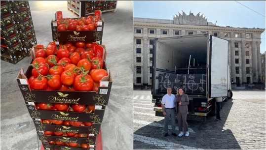 ‘Nuk të duhet një arsye, por veç një zemër e mirë’, Fieri dërgon ndihma në Ukrainë, mbërrijnë në Kharkiv 20 ton perime