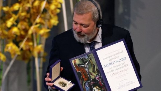Gazetari rus shet çmimin Nobel për fëmijët ukrainas