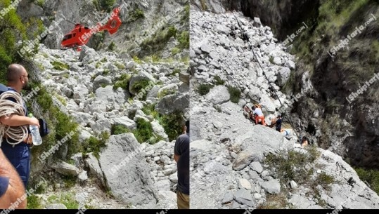 Punonjësi i ujësjellësit u rrëzua në greminë, mbërrin helikopteri në Malin e Çikës