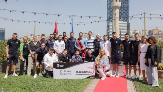 U shpallën Kampionë të Shqipërisë, Bashkia akordon 150 milionë lekë për Klubin Tirana