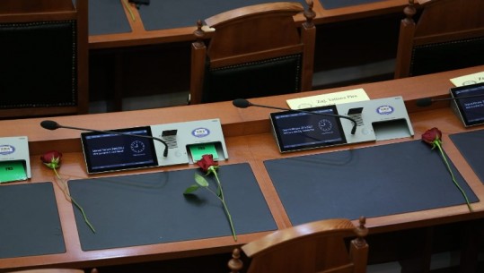 Trëndafila të kuq në çdo tavolinë të Kuvendit, ja kuptimi! FOTOGALERI