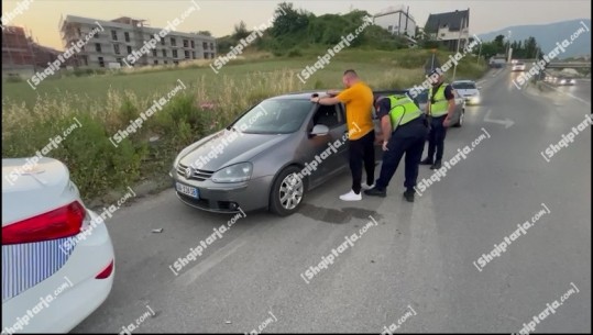 Me shpejtësi ‘të çmendur’ deri në 207 km në orë në autostradën Tiranë-Elbasan, ndalohen shoferët problematikë (VIDEO)