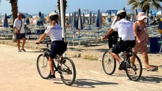 Siguria në plazhe, nis patrullimi me biçikleta nga Policia 