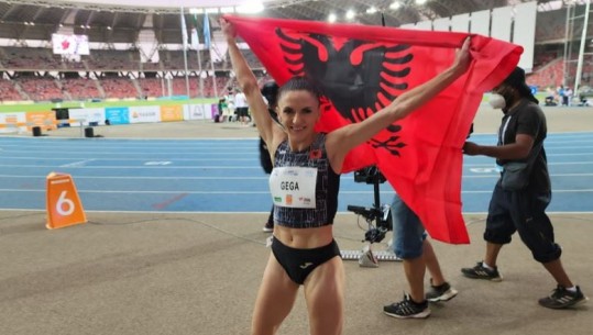 Luiza Gega fiton medaljen e Artë në Lojërat Mesdhetare të Algjerisë, vendos edhe rekord kombëtar