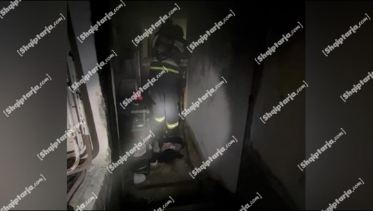 Shpërthimi i banesës në Tiranë që i mori jetën foshnjës 6 muajsh, dalin PAMJET kur zjarrfikësit futen në banesë për të shuar flakët
