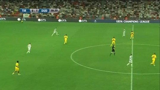 Dudelange shënon golin e avantazhit në sfidën me Tiranën