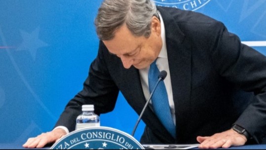 Kryeministri i Italisë Mario Draghi jep dorëheqjen: Shumica qeverisëse nuk ekziston më