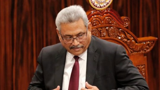 Presidenti i Sri Lankës dorëzon zyrtarisht dorëheqjen
