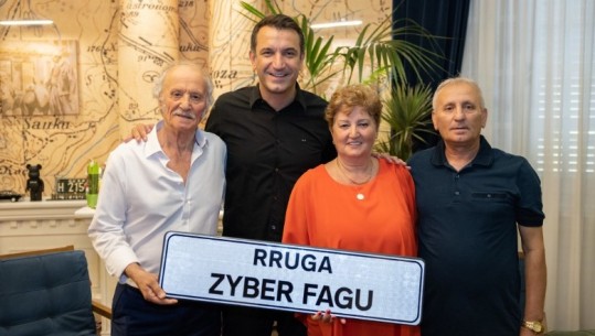 Një rrugë në Tiranë merr emrin e legjendës së futbollit kryeqytetas “Zyber Fagu”