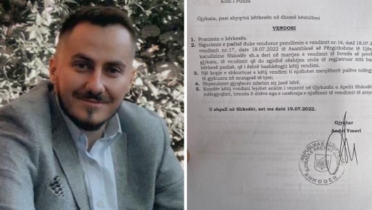 Gjykata e Shkodrës pezullon vendimin për Arvit Bushatin në krye të UKSH, u ankimua nga ish administratori 