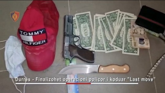 VIDEO/ Me pistoletë lodër kërcënonte shitësit për të marrë paratë, arrestohet i riu në Durrës
