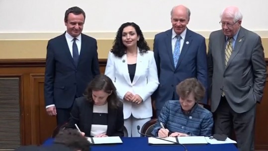 SHBA dhe Kosova nënshkruajnë marrëveshjen prej 236 milionë dollarësh në fushën e energjisë